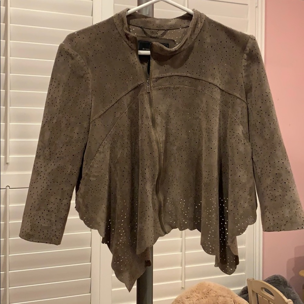 BCBG Suede Jacket